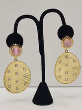 Load image into Gallery viewer, 18K Gold Plated Pin Stone Earring