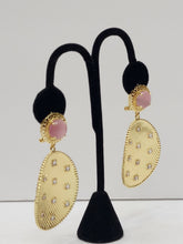 Load image into Gallery viewer, 18K Gold Plated Pin Stone Earring