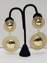 Load image into Gallery viewer, 18K Italian Gold Plated Chunky Drop Earring