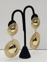 Load image into Gallery viewer, 18K Italian Gold Plated Chunky Drop Earring