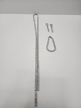 Load image into Gallery viewer, 18K Italian White Gold Plated CZ Set