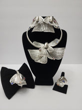 Load image into Gallery viewer, 18K Brazilian White Gold Plated 4 in 1 Set