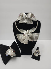 Load image into Gallery viewer, 18K Brazilian White Gold Plated 4 in 1 Set