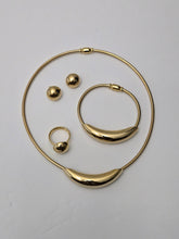 Load image into Gallery viewer, 18K Italian Gold Plated 4 in 1 Simple Set