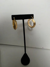 Load image into Gallery viewer, 18K Gold Plated Medium Hoop Earring