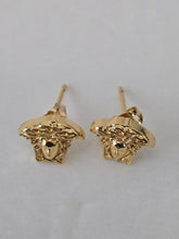 Load image into Gallery viewer, 18K Italian Gold Plated Stud Earrings