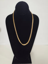 Load image into Gallery viewer, 18K Gold Plated 24" Long Cuban Necklace