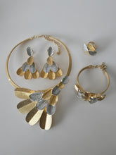 Load image into Gallery viewer, 18K Gold Plated Two Tone 4 in 1 Party Set