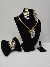 Load image into Gallery viewer, 18K Brazilian Gold Plated 2 Tone 4 in 1 Set
