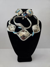 Load image into Gallery viewer, 18K White Gold Plated 4 in 1 Set