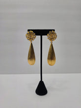 Load image into Gallery viewer, 18K Gold Plated Drop Earring with CZ stone