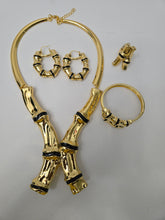 Load image into Gallery viewer, 18K Gold Plated 4 in 1 Bold Party Set