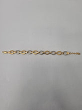 Load image into Gallery viewer, 18K 2 Tone Gold Plated Bracelet