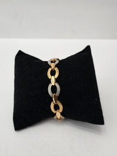Load image into Gallery viewer, 18K 2 Tone Gold Plated Bracelet
