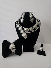 Load image into Gallery viewer, 18K White Gold Plated 4 in 1 Party Set