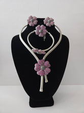 Load image into Gallery viewer, 18K White Gold Plated 4 in 1 Set