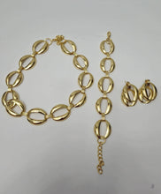 Load image into Gallery viewer, 18K Gold Plated 3 in 1 Simple Set