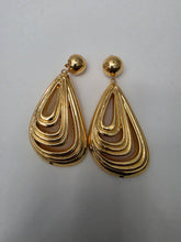 Load image into Gallery viewer, 18K Gold Plated Bold Drop Earring