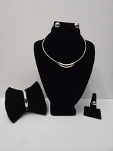 Load image into Gallery viewer, 18K Brazilian White Gold 4 in 1 Simple Set