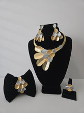 Load image into Gallery viewer, 18K Gold Plated Two Tone 4 in 1 Party Set