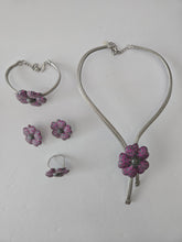 Load image into Gallery viewer, 18K White Gold Plated 4 in 1 Set