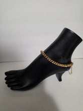 Load image into Gallery viewer, 18K Gold Plated Thick Anklet Chain