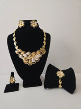 Load image into Gallery viewer, 18K Gold Plated 4 in 1 Two Tone Party Set