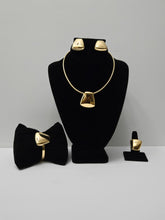 Load image into Gallery viewer, 18K Italian Gold Plated 4 in 1 Simple Set