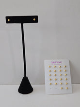 Load image into Gallery viewer, 18K Italian Gold Plated Small Stud Earrings