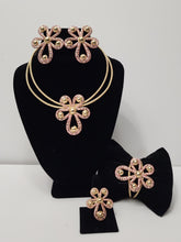 Load image into Gallery viewer, 18K Gold Plated 2 Tone 4 in 1 Party Set