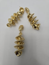 Load image into Gallery viewer, 18K Italian Gold Plated Earring and Pendant Set