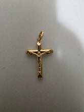 Load image into Gallery viewer, 18K Gold Plated Cross Pendant
