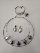 Load image into Gallery viewer, 18K White Gold Plated 4 in 1 Set