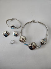 Load image into Gallery viewer, 18K White Gold Plated 4 in 1 Set