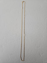 Load image into Gallery viewer, 18K Italian Gold Plated Thin Long Necklace