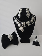 Load image into Gallery viewer, 18K White Gold Plated 4 in 1 Party Set