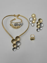 Load image into Gallery viewer, 18K Brazilian Gold Plated 2 Tone 4 in 1 Set