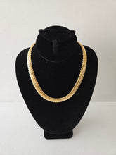 Load image into Gallery viewer, 18K Italian Gold Plated Short Thick Necklace