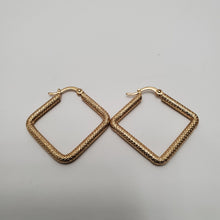 Load image into Gallery viewer, 18K GOLD PLATED HOOP EARRINGS