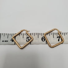 Load image into Gallery viewer, 18K GOLD PLATED HOOP EARRINGS
