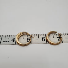Load image into Gallery viewer, 18K GOLD PLATED HOOP EARRINGS