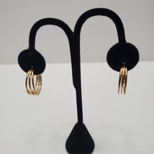 Load image into Gallery viewer, 18K GOLD PLATED HOOP EARRINGS