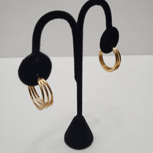 Load image into Gallery viewer, 18K GOLD PLATED HOOP EARRINGS