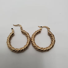Load image into Gallery viewer, 18K GOLD PLATED HOOP EARRINGS
