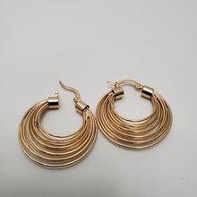 Load image into Gallery viewer, 18K GOLD PLATED HOOP EARRINGS