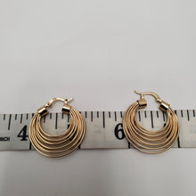 Load image into Gallery viewer, 18K GOLD PLATED HOOP EARRINGS