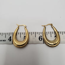 Load image into Gallery viewer, 18K GOLD PLATED HOOP EARRINGS