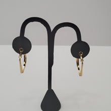 Load image into Gallery viewer, 18K ITALIAN GOLD PLATED HOOP EARRINGS