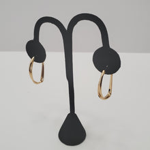 Load image into Gallery viewer, 18K ITALIAN GOLD PLATED HOOP EARRINGS