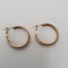 Load image into Gallery viewer, 18K ITALIAN GOLD PLATED HOOP EARRINGS